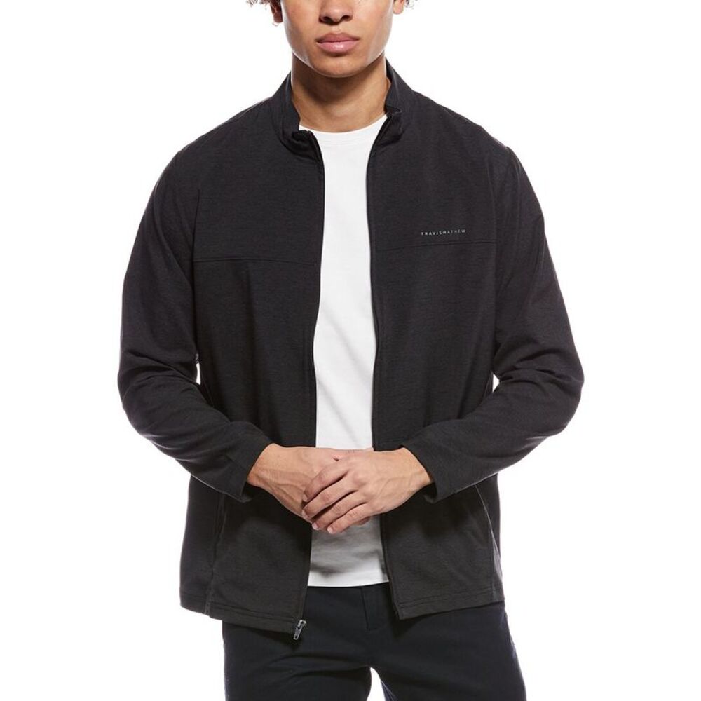 Travismathew Mens Travis Matthew Valley View Jacket, Black